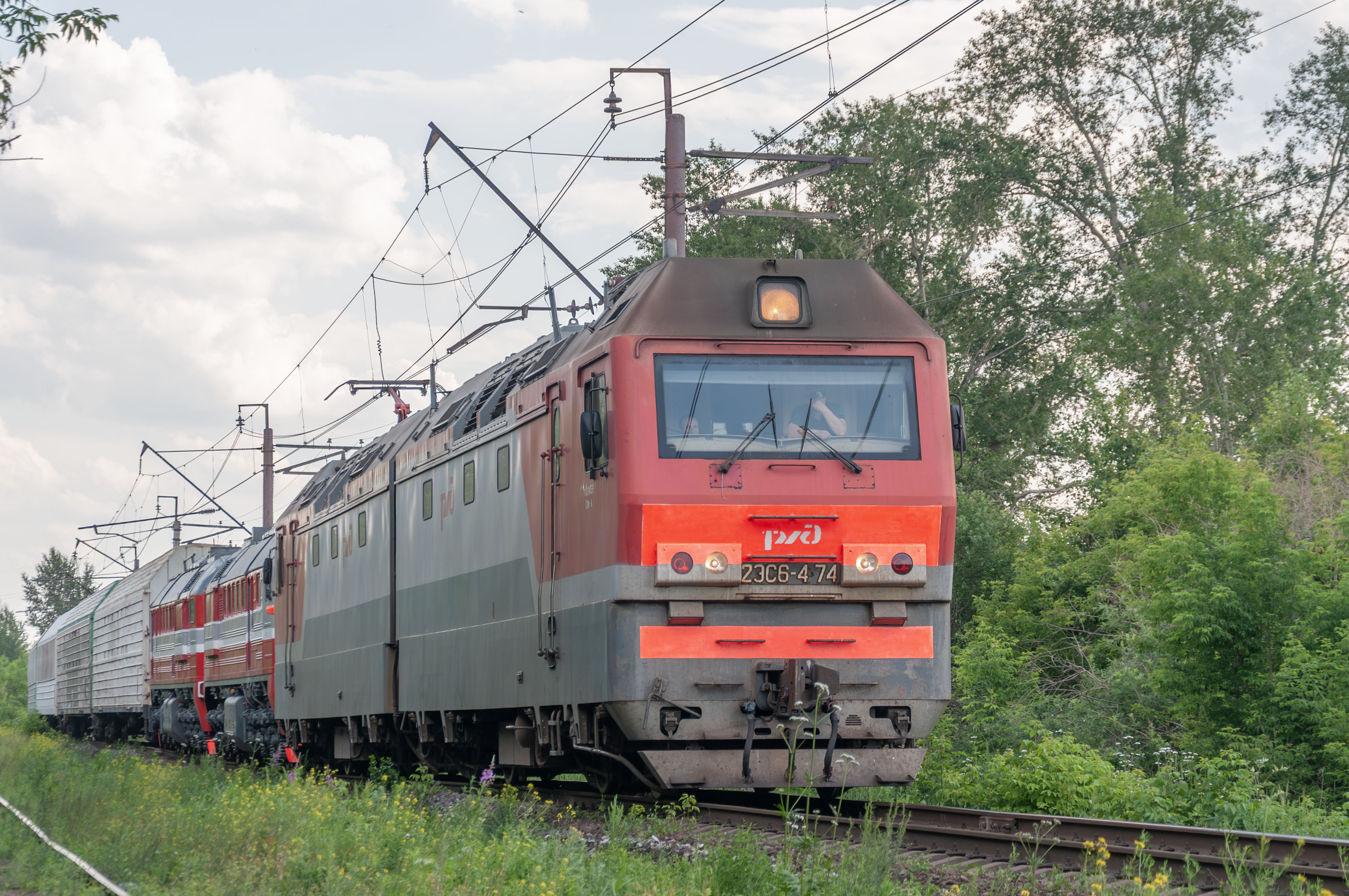 2ЭС6-474; 2М62У-0201