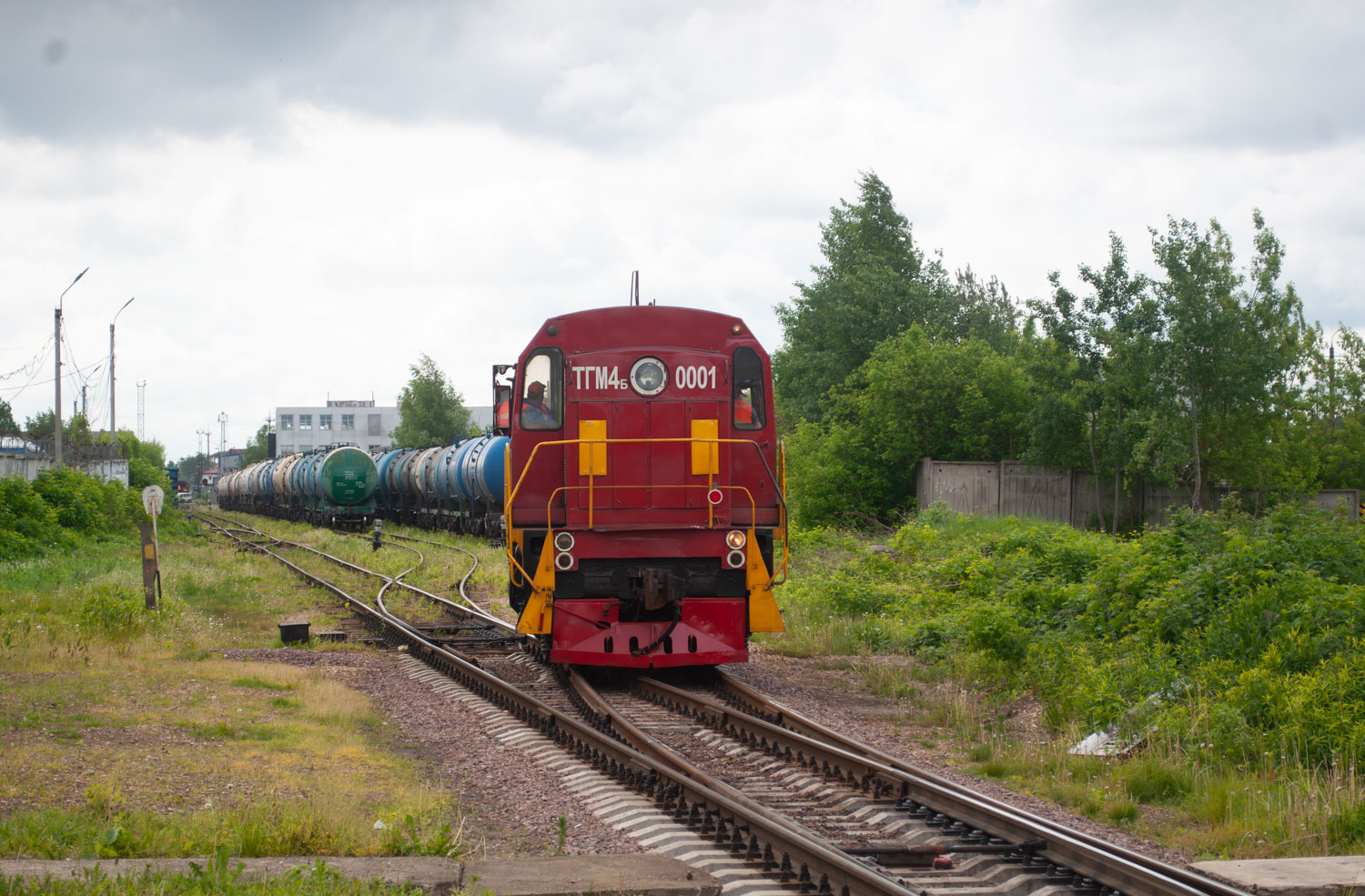 ТГМ4Б-0001