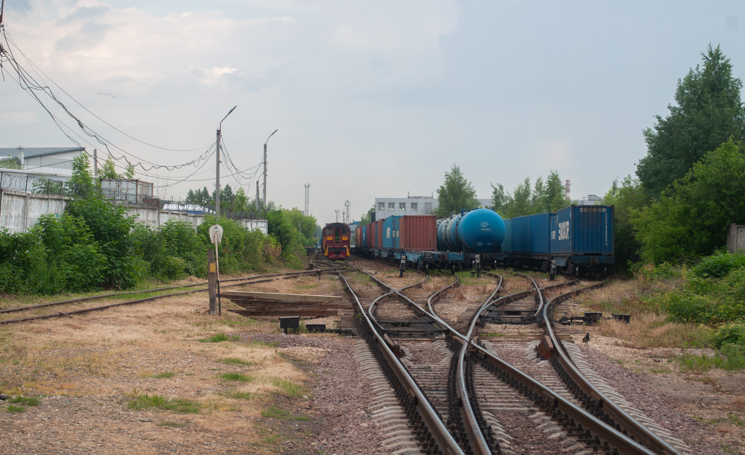 Подъездные пути; ТГМ6А-2477