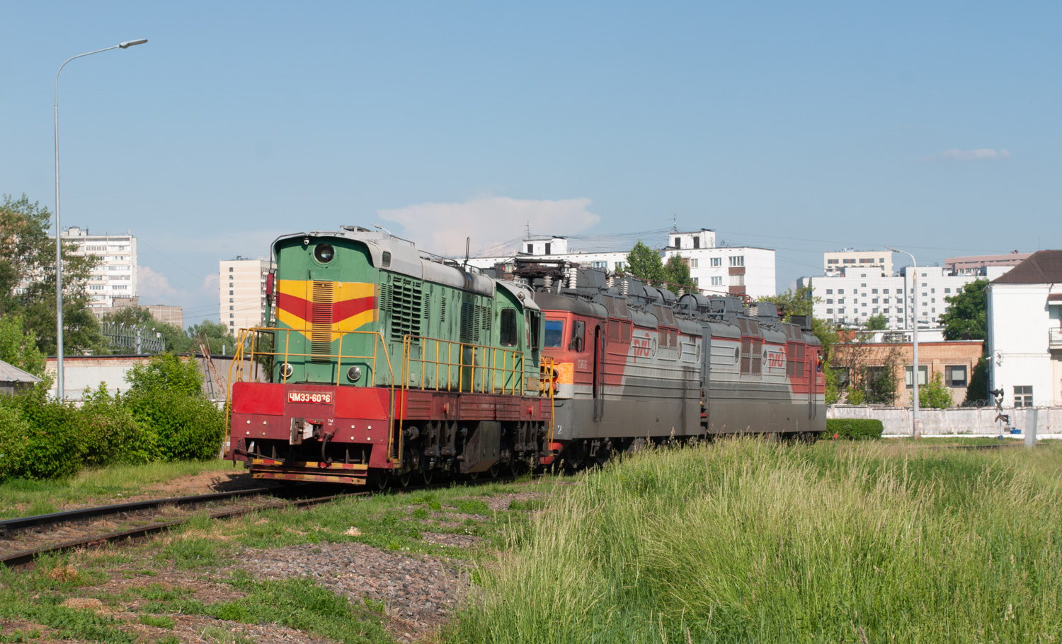 ЧМЭ3-6036; ВЛ80С-335