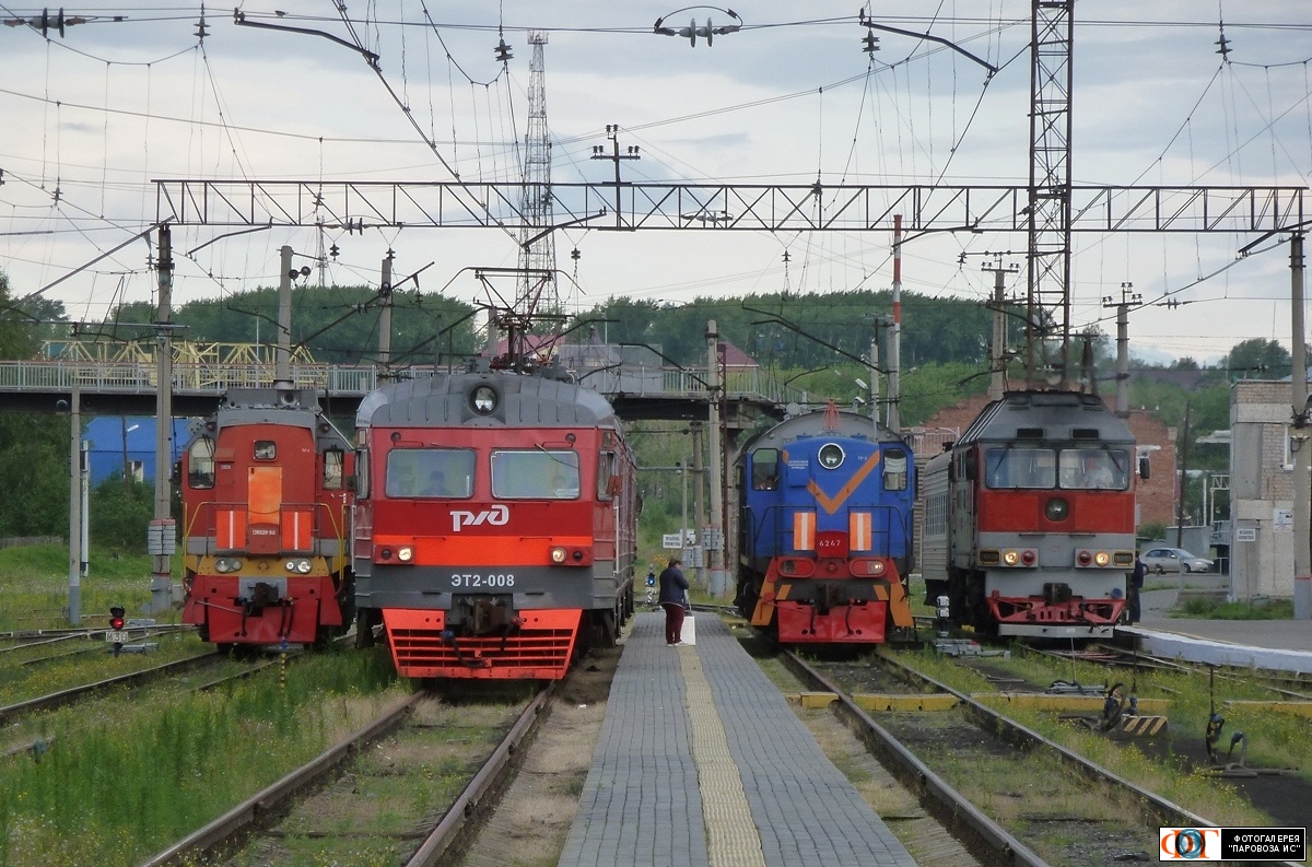 ТЭМ18ДМ-948; ЭТ2-008; ТЭМ2-6267