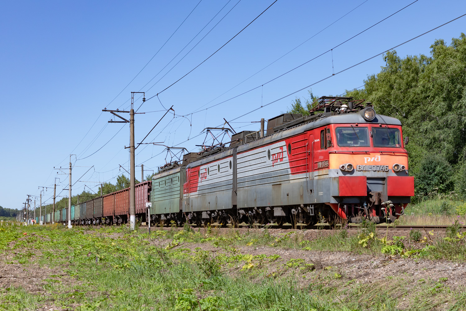 ВЛ11-095А; ВЛ11-074