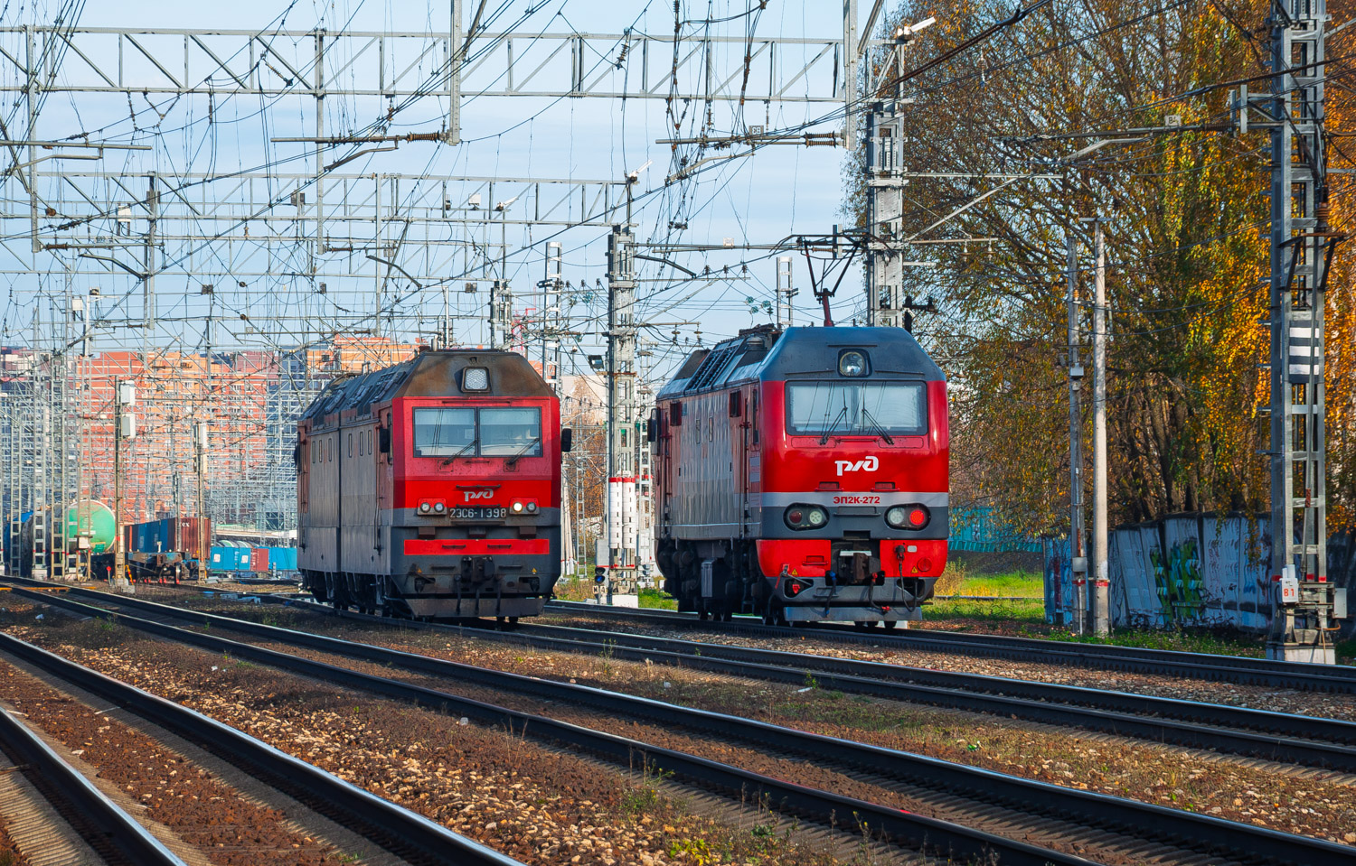 2ЭС6-1398; ЭП2К-272